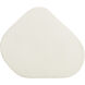 Dali 21.5 X 20 inch White Outdoor End Table, Large
